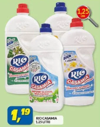 Risparmio Casa RIO CASAMIA 1.25 LITRI offerta