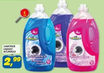 Risparmio Casa LAVATRICE LIQUIDO 60 LAVAGGI offerta