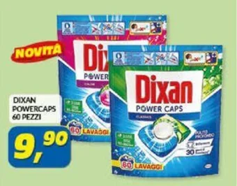 Risparmio Casa DIXAN POWERCAPS 60 PEZZI offerta