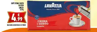 Conad Lavazza Crema E Gusto Classico 250 250 G offerta