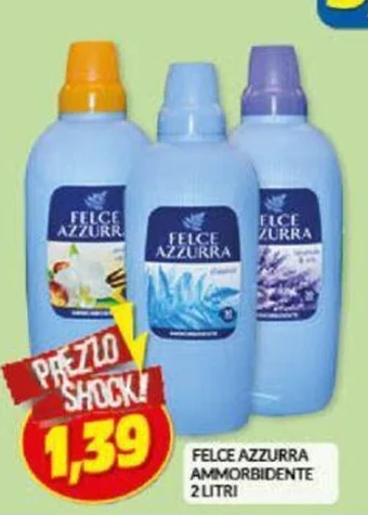 Risparmio Casa FELCE AZZURRA AMMORBIDENTE 2 litri offerta