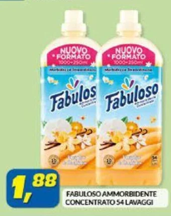 Risparmio Casa FABULOSO AMMORBIDENTE CONCENTRATO 54 LAVAGGI offerta
