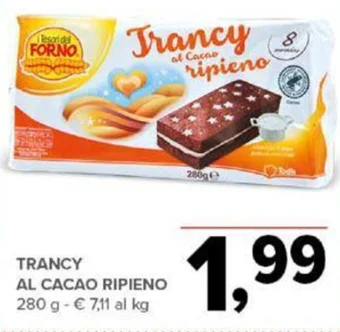 TRANCY AL CACAO RIPIENO 280 g