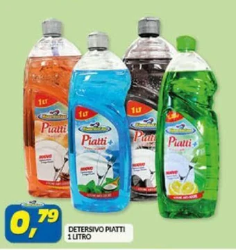 Risparmio Casa DETERSIVO PIATTI 1 LITRO offerta