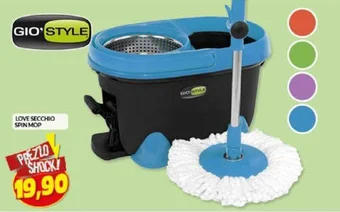 Risparmio Casa LOVE SECCHIO SPIN MOP offerta