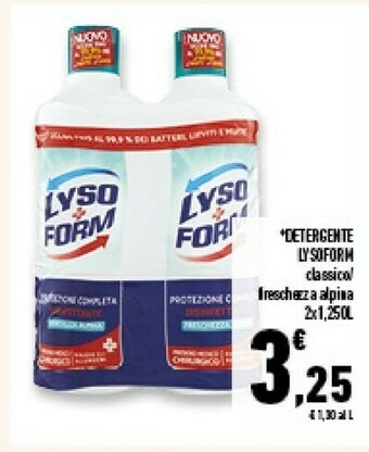 Conad Lysoform Detergente Classico offerta
