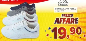 Todis SCARPA KAPPA PETRA Taglie: 36/46 offerta
