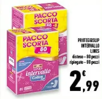 Conad Lines Protegaslip Intervallo offerta