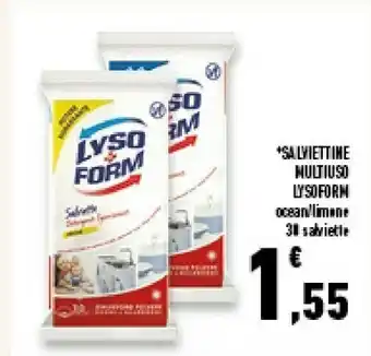 Conad Lysoform Salviettine Multiuso offerta