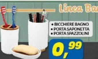 Risparmio Casa BICCHIERE BAGNO offerta