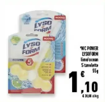 Conad Lysoform Wc Power Line offerta