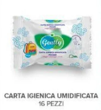 Todis GENTLY CARTA IGIENICA UMIDIFICATA 16 PEZZI offerta
