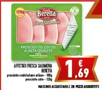 Conad Beretta Affettati Fresca offerta