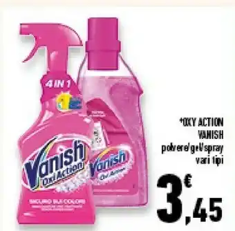 Conad Vanish Carpet Care Oxi Action offerta