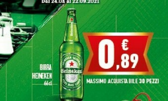 Conad Heineken Birra offerta