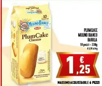 Conad Mulino Bianco Plumcake offerta
