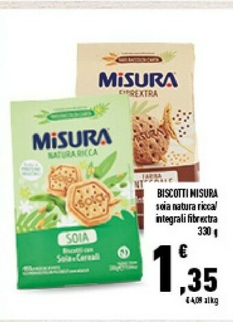Conad Misura Biscotti offerta