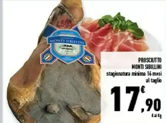 Conad Monti Sibillini Prosciutto offerta