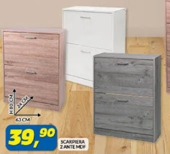 SCARPIERA 2 ANTE MDF