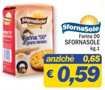 Farina 00 SFORNASOLE kg.1