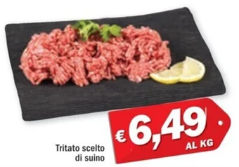 Ard Discount Tritato scelto di suino offerta
