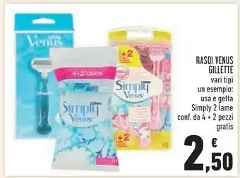Conad Venus 81638813 Rasoio Da Donna offerta