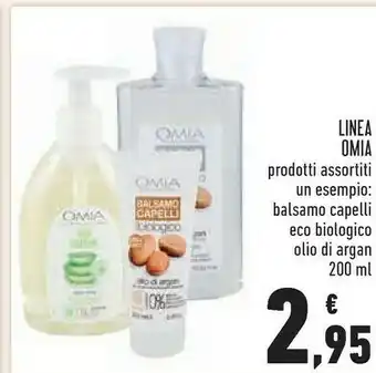 Conad Omia Balsamo Capelli Olio Di Argan 200ml offerta