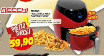 Risparmio Casa FRIGGITRICE ARIA DIGITALE 1500W offerta