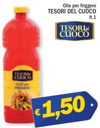 Ard Discount Olio per friggere TESORI DEL CUOCO It.1 offerta
