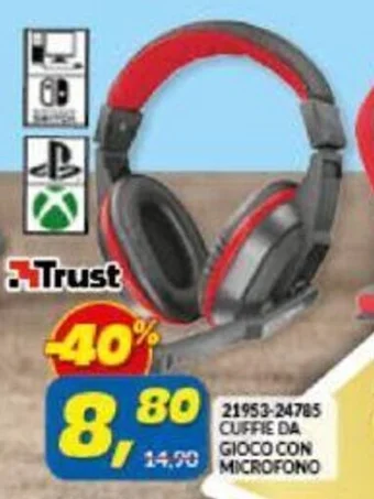 Risparmio Casa CUFFIE DA GIOCO CON MICROFONO offerta