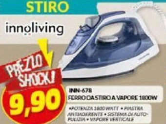 Risparmio Casa FERRO DA STIRO A VAPORE 1800W offerta