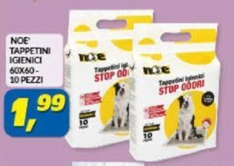 Risparmio Casa NOE TAPPETINI IGIENICI 60X60-10 PEZZI offerta