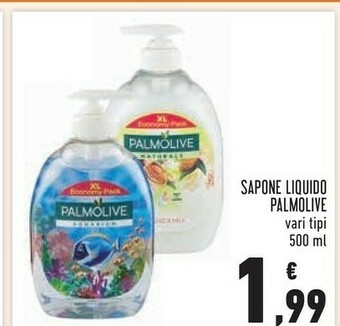 Conad Palmolive Aquarium 500 Ml Sapone Liquido offerta