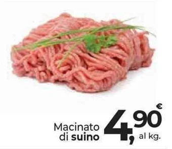Supermercati Dok Macinato di suino offerta
