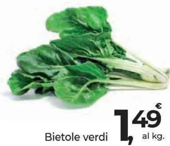 Bietole verdi