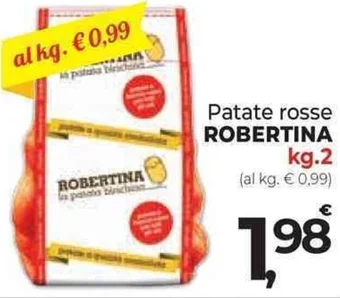 Patate rosse ROBERTINA kg.2