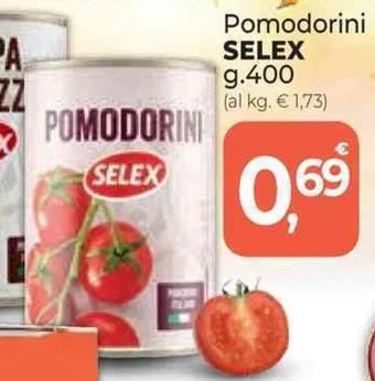 Supermercati Dok Pomodorini SELEX g.400 offerta