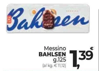 Supermercati Dok Messino BAHLSEN g.125 offerta