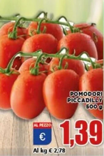 Vivo Supermercati POMODORI PICCADILLY 500 G offerta