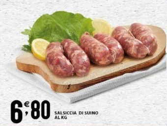 Sisa SALSICCIA DI SUINO offerta