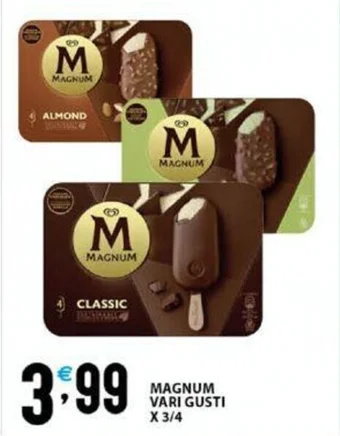 Sisa MAGNUM VARI GUSTI X 3/4 offerta
