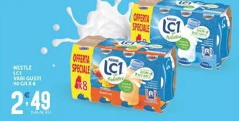 Sisa NESTLE LC1 VARI GUSTI 90 GR X 8 offerta