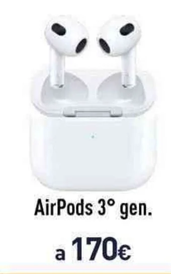 Unieuro AirPods 3° gen. offerta