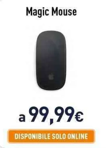 Unieuro Magic Mouse offerta