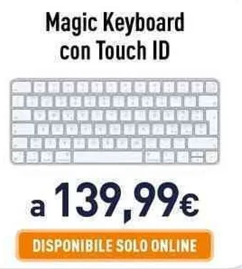 Unieuro Magic Keyboard con Touch ID offerta