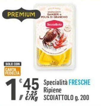 Specialità FRESCHE Ripiene SCOIATTOLO g. 200