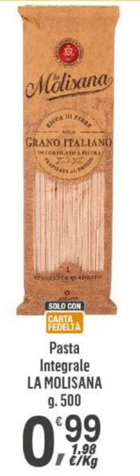 Pasta Integrale LA MOLISANA g.500