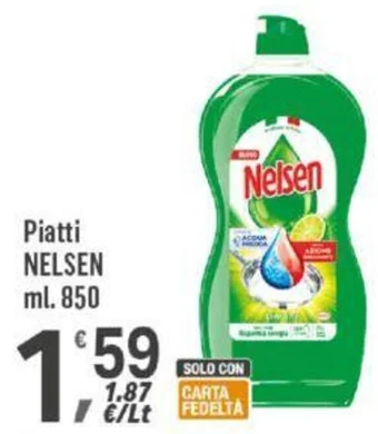 Piatti NELSEN ml. 850