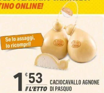 Supermercati Dok CACIOCAVALLO AGNONE DI PASQUO offerta