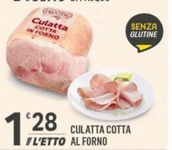 Supermercati Dok CULATTA COTTA AL FORNO offerta